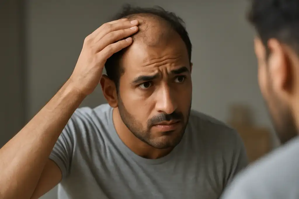 علاج تساقط الشعر للرجال